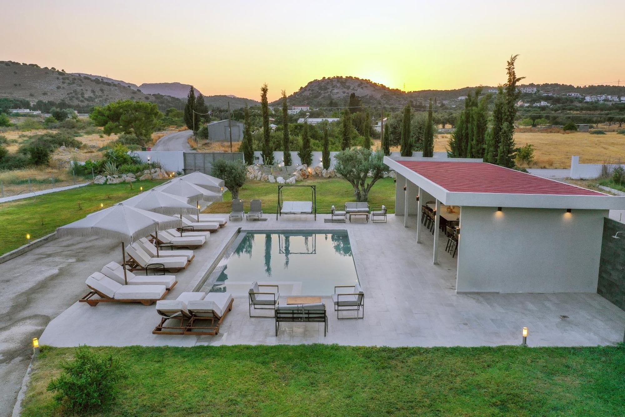 Villa Nikoli Kolymbia Exterior foto