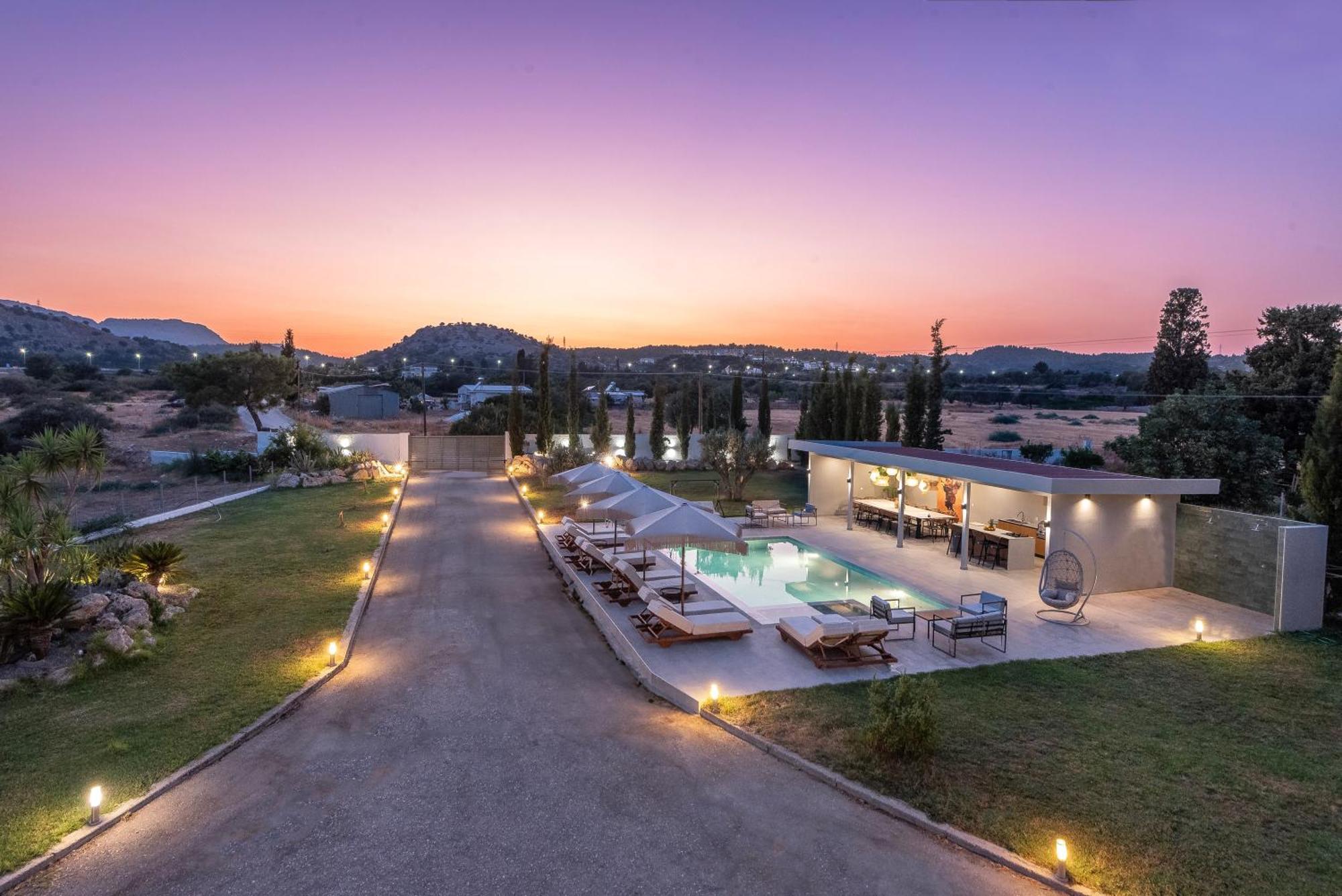 Villa Nikoli Kolymbia Exterior foto
